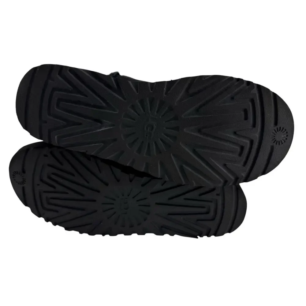 UGG Black Classic Tall II Suede Water Repellent Boots Womens 7